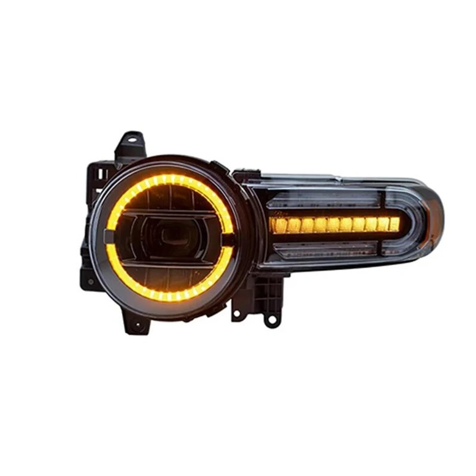 Faro Coche Conjunto De Faros Delanteros LED Alto Brillo Con Luces Intermitentes Para Toyota FJ Para Cruiser 2007-2020 Faros Delanteros