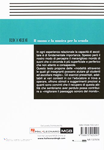 Educazione Al Suono. 100 Esercizi Per Ascoltare E Produrre Il Suono - 2