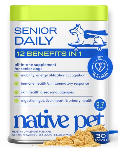 Native Pet Senior Daily Vitamin Powder