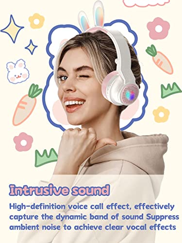 OHAANYY Cuffie Bluetooth per bambini, senza fili