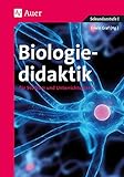 biologie didaktik uni würzburg  Biologiedidaktik: für Studium und Unterrichtspraxis (5. bis 13. Klasse)