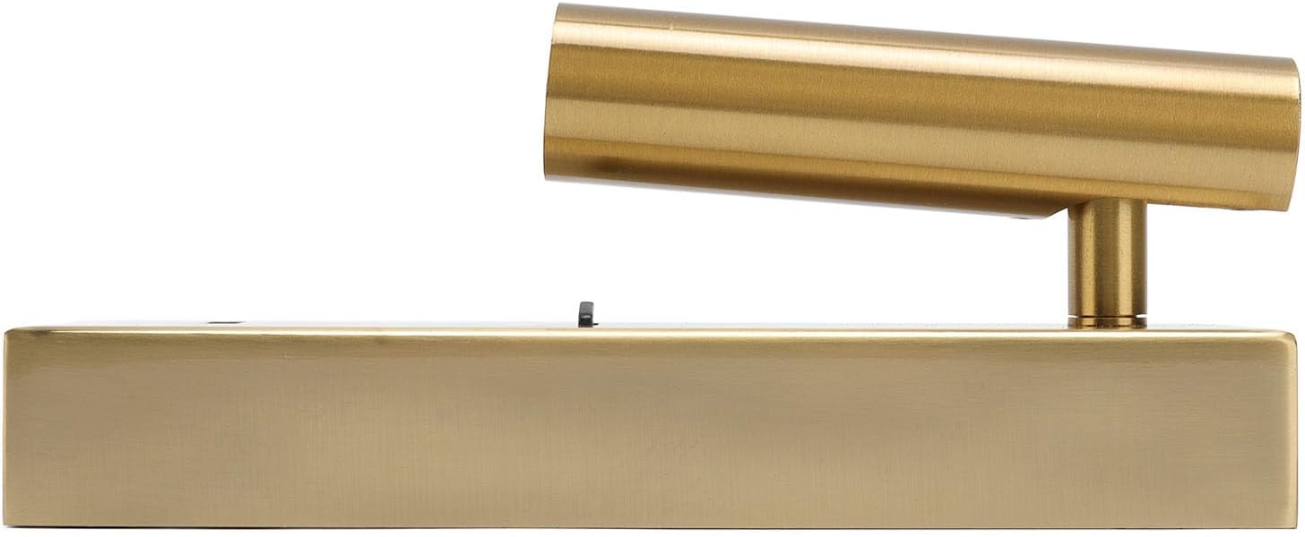 LED Wall Mounted Reading Light, Rechargeable, Adjustable Angle, White - Minimalist Design, USB Charging Port, Ideal for Bedroom and Hotel, Wall sconces Lights for Living Room (White Lighting)