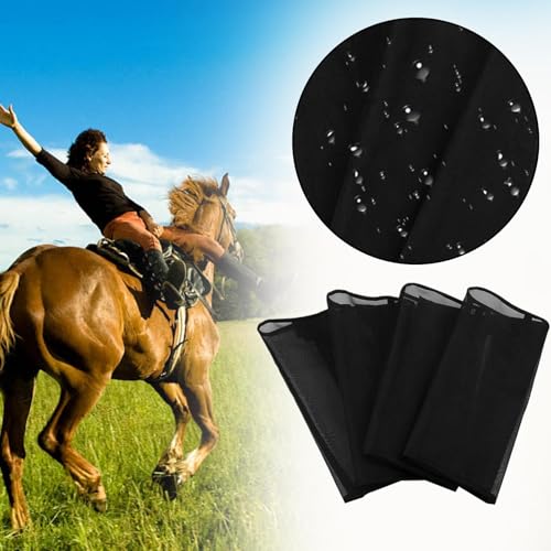 Botas de protección para caballos que evitan picaduras en la granja 3