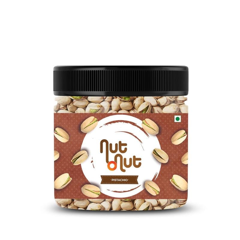 Image of Nut O Nut Pista 250gm-California Roasted & Salted Jumbo Pistachios -Super Crunchy & Delicious Healthy Snack- Immunity Booster | Healthy Snack Option- Nuts and Dry Fruits