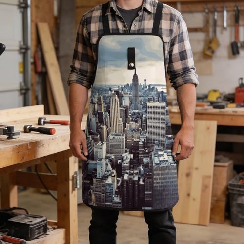 Delantal de trabajo Fashion City con bolsillos múltiples miniatura 5