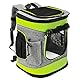 Kato Tirrinia Haustier Hund Träger Rucksack, Haustier Tragetasche mit Mesh für mittelgroße Hunde Katzen, 1.5lbs Welpen Träger tragbare Reisetasche