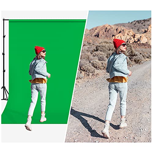 Sfondo Fotografico Verde, 2 x 3M Panno Verde +