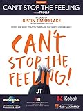 Justin Timberlake - Can't Stop The Feeling - EASY PIANO Sheet Music Single