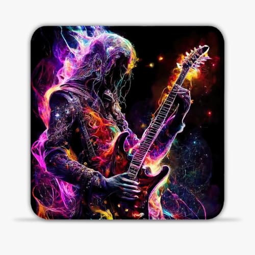 Alfombrilla de ratón para videojuegos Heavy Metal (20 x 20) cm