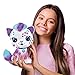 Canal Toys Personalize Airbrush Plush Large Kitty! Decorate, wash, Repeat! Customize Your own Spray Art Plush with Markers, Battery Powered Airbrush and 100+ Stencils. Ages 6+