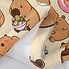 Capybara Gifts Blanket, Soft Flannel Throw for Kids Boys Girls, Cute Animal Plush Gift for Teens Birthday, Cozy Kawaii Stuff Decor for Room Couch Sofa-40x50inches #3