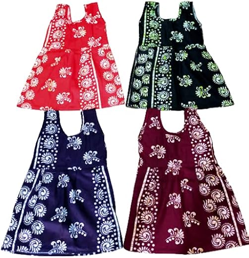 Batik Printed Frock Knee Length for