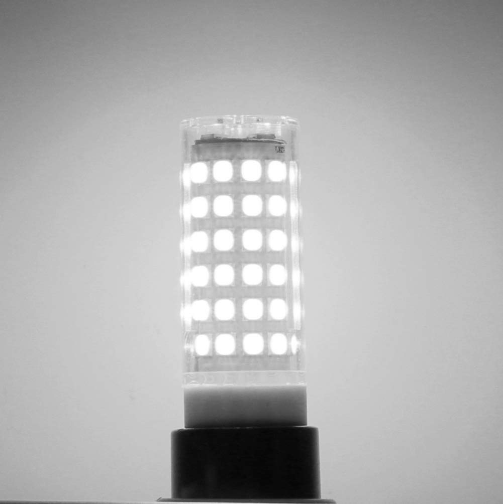 10 sztuk żarówek LED G9 9 W LED lampa zimna biel 6000 K 75 SMD 2835 LED kąt świecenia 360 stopni, wysoka jasność 900 lm, żarówka LED AC85-265 V