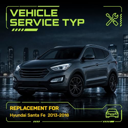 Image of Raidbee Silicone Windshield Wiper blades Replacement for | Hyundai Santa Fe 2013-2018 All-Season Silicone Windshield Wipers