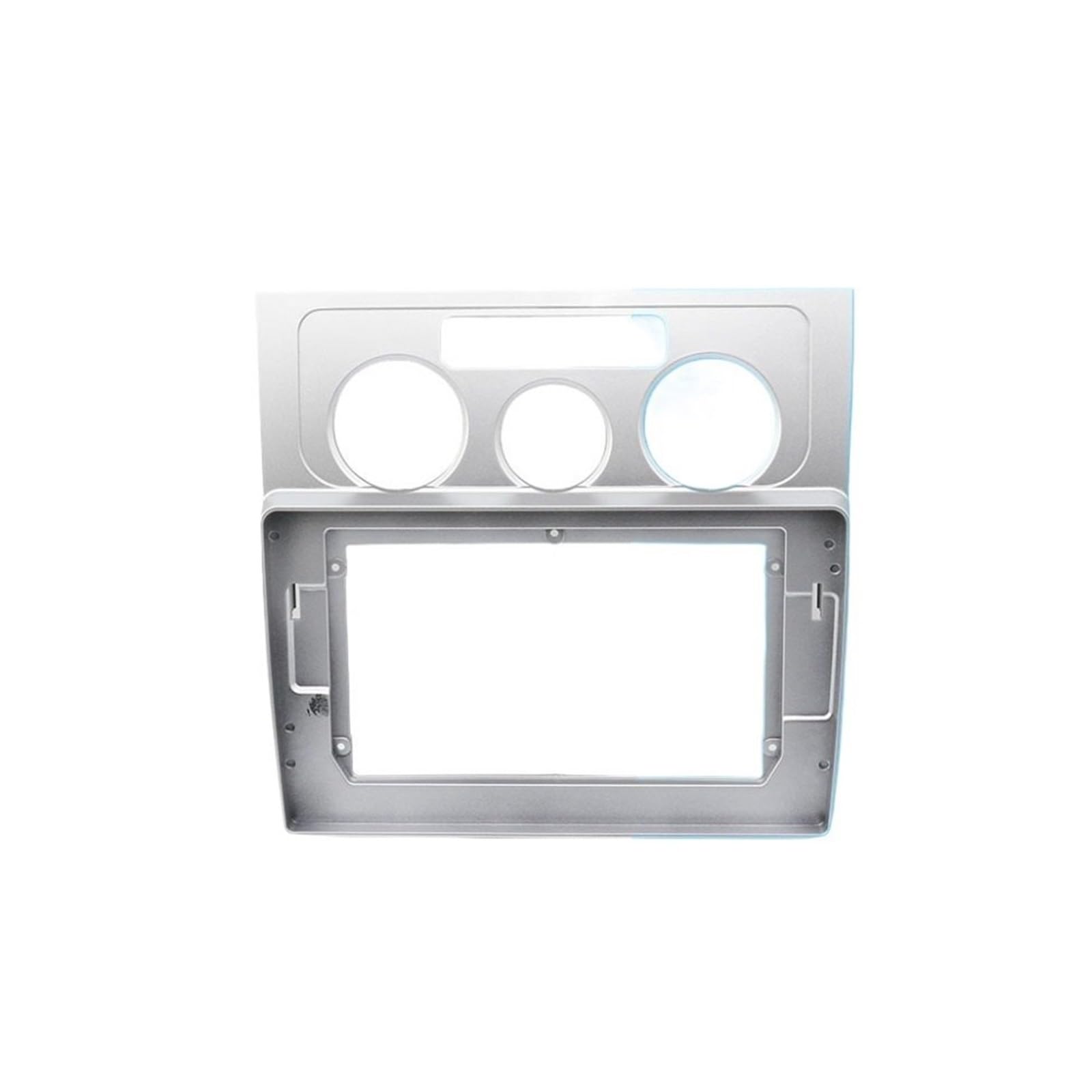 JKELPV Car Radio Frame Kit Fit For VW Touran 2004-2008 Audio Dash Kits Frame Facia Panel Car Radio Fascia Frame 10inch Radio adapter(Only FrameA)