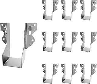 10 Pi&egrave;ces LU24 2X4 Face Galvanis&eacute;e Supports D