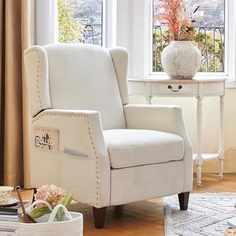 COLAMY Wingback Recliner Chair Cover