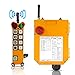 MXBAOHENG Mando para Grúa Mando Puente Grua 220V con Función de Doble Velocidad F24-8D Mando para Polipasto Mando Grua (1 transmisor y 1 Receptor)
