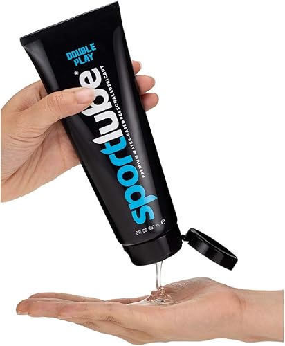 Miniatura 2 de Double Play - Lubricante personal a base de agua de alta calidad, tubo de 8 onzas, lubricante sexual íntimo para hombres, mujeres y parejas,