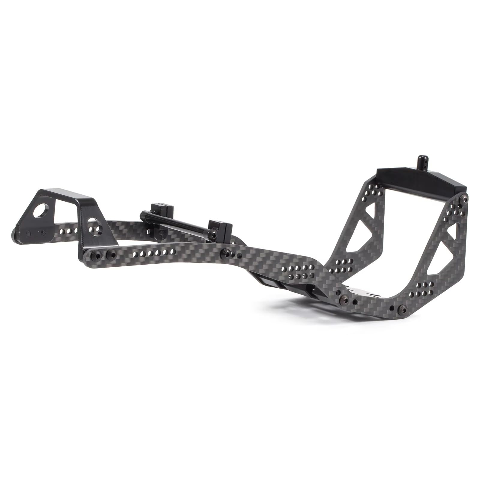CobraCrawler T3V1 Carbon Fiber LCG Chassis Kit RC Performance Carbon LCG Chassis Kit and Link Kit Capra Portal Axle ESC Battery Servo Plate (Chassis Kit)