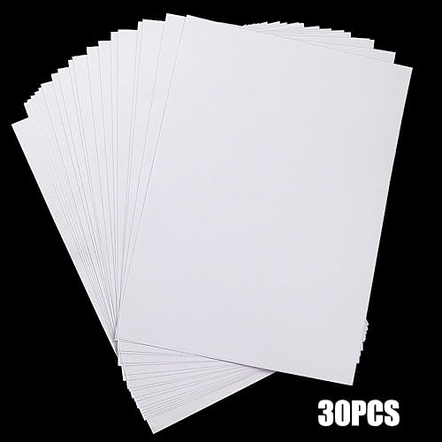 Miniatura 3 de ISUSSER Hojas de cinta adhesiva transparente de doble cara de tamaño A4 de 8.3 x 11.5 pulgadas, cinta adhesiva súper fuerte, arte de bricolaje,