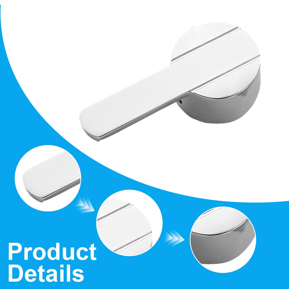 1 Pezzi Maniglia Miscelatore Doccia, Maniglia A Leva Per Rubinetto Per Rubinetto A Maniglia Singola Con Cartuccia Da 50Mm Di Diametro Rubinetto Dell'Acqua Hd(10X11Mm)