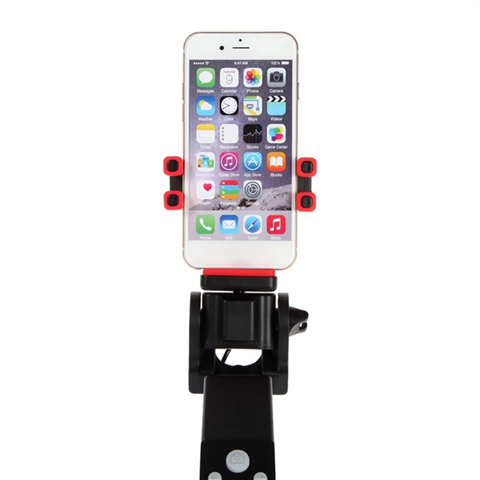 SCRUBY 360 gradi Smart Rotazione espandibile Selfie Stick Wireless Bluetooth 4.0 Remote