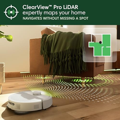 iRobot Roomba 505 Robot Vacuum & Mop Combo, 70x More Suction, Multifunction Dock, 75 Day Self-Emptying, Self-Cleaning & Hot Dry, Lifting Spinning Mop Pads, AI Obstacle Avoidance, Ideal for Pet Hair - image 5