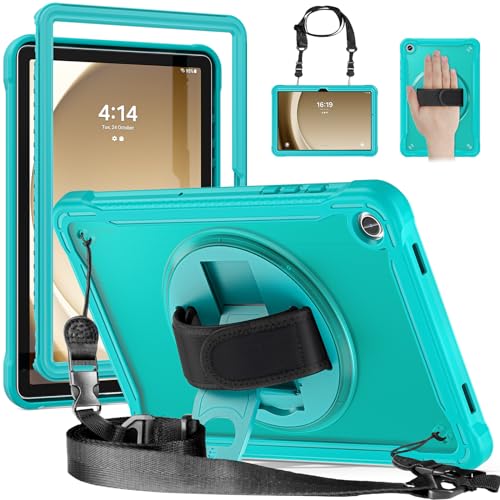Protection Samsung Galaxy A9 Plus antichoc coque transparente SM-X210 cordon bleu