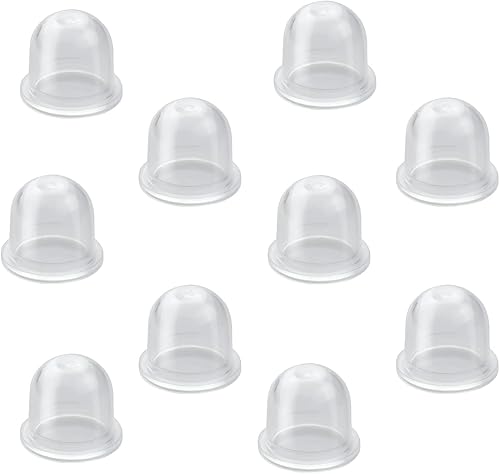 yuntop 10 bombillas de carburador para reemplazar bombillas de cebador compatibles con SRM211 SRM230 SRM265 GT200 GT210 GT225 FS46 FS45 FS55 FS40