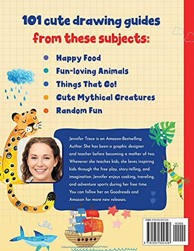 How to Draw for Kids: How to Draw 101 Cute Things for Kids Ages 5+ | Fun & Easy Simple Step by Step Drawing Guide to Learn How to Draw Cute Things: ... (Fun Modern Drawing Activity Book for Kids) image 4
