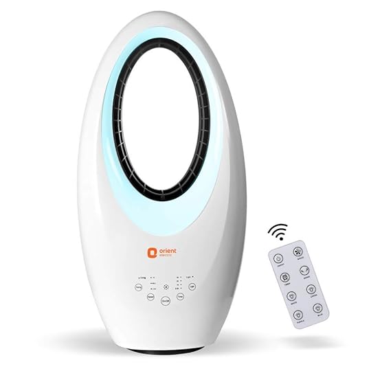 Buy Orient Electric Bladeless Fan with Remote (40 Watts), White Online at Low Prices in India