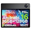 DOOGEE Tablet U11 Android 16, tableta de 11 pulgadas con Gemini AI, 16GB+128GB/2TB, tabletas para juegos de 8580mAh, Unisoc T7200 Octa-Core, tabletas de 13MP+5MP, 2.4G+5G WiFi/WidevineL1/0.138 in