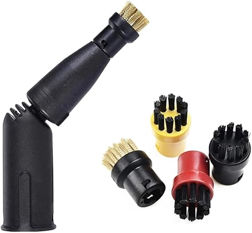 Miniatura 3 de Juego de 4 cepillos redondos de limpieza para SC1 SC2 SC3 SC4 SC5 SC7 CTK10 limpiador de vapor accesorios de repuesto cabezal de boquilla