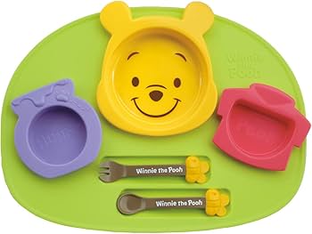 ディズニー　くまのプーさん　3D プレート Amazon.co.jp: 錦化成 ディズニー くまのプーさん アイコン ランチ