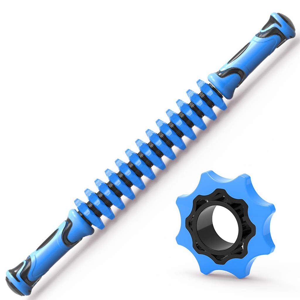 Muscle Roller Stick, Deep Tissue Massage Tool for Sore Tight Muscles, Cramps, Trigger Points, Knots, Top Massager for Calf, Legs, Back, Rehab, Lactic Acid Recovery