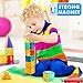 ORRENTE Magnetic Blocks, Magnetic Building Blocks Set for Boys/Girls, Magnetic Tiles Educational STEM Toys for Kids/Toddlers, 60 Piece