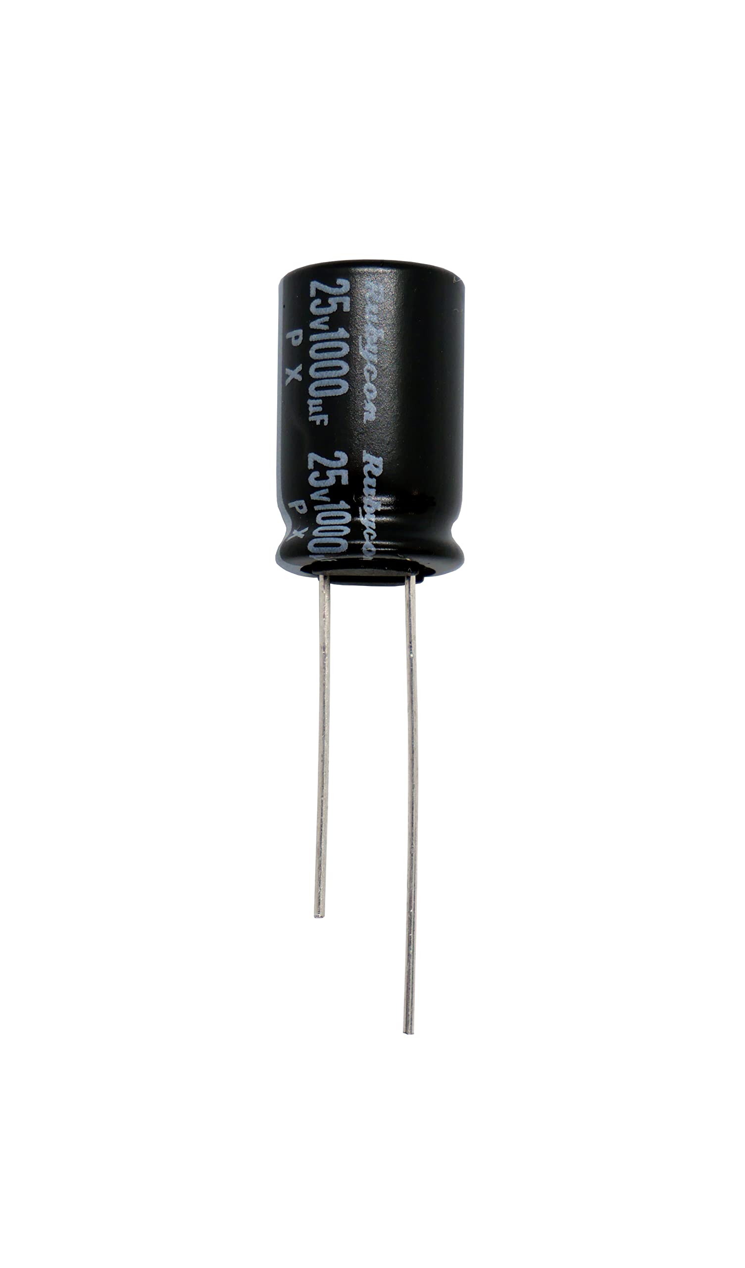 Amazon.co.jp: 【10個】電解コンデンサ 25V 1000μF Rubycon製