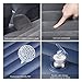 HAITRAL Car Bed, Camping Mattress for Car Sleeping Bed, Travel Inflatable Mattress Air Bed for Car Universal SUV Extended with Two Air Pillows