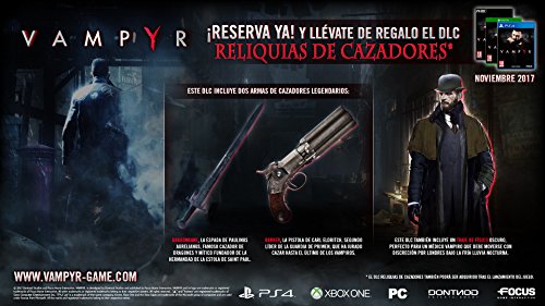 Focus Home Interactive Vampyr Pc Un'affascinante Avventura In Un Mondo Di Oscurita' E Misteri Nel 1918 A Londra - 8