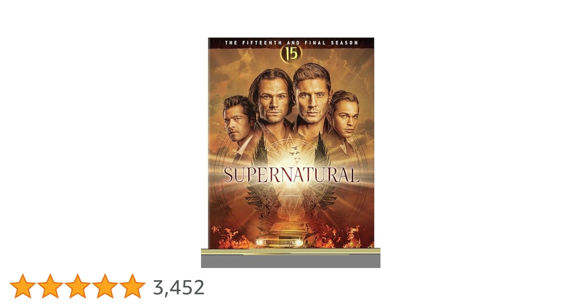 【新品】SUPERNATURAL 2005-2020  15 SEASONS SUPERNATURAL 1-15 2005-2020: COMPLETE Horror TV Season