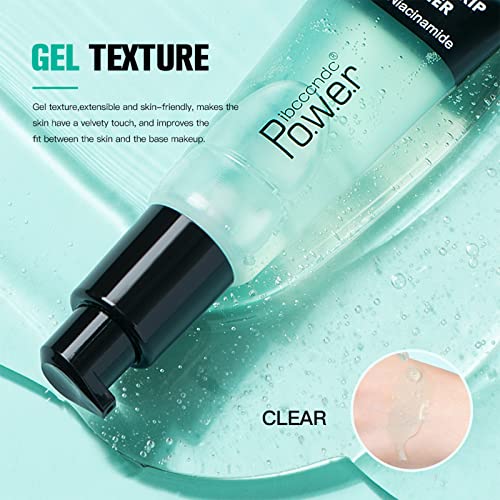 Power Grip Primer, Gel-Based & Hydrating Face Primer Makeup For Smoothing Skin & Gripping Makeup, Long-Lasting Pore Blurring,Smooth & Brighten Skin Makeup Primer, 0.811 Fl Oz (#1) #TOP6