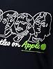 The Beatles Women's On Apple Short Sleeve T-Shirt, Black, Size 10 (Manufacturer Size:Medium) #3