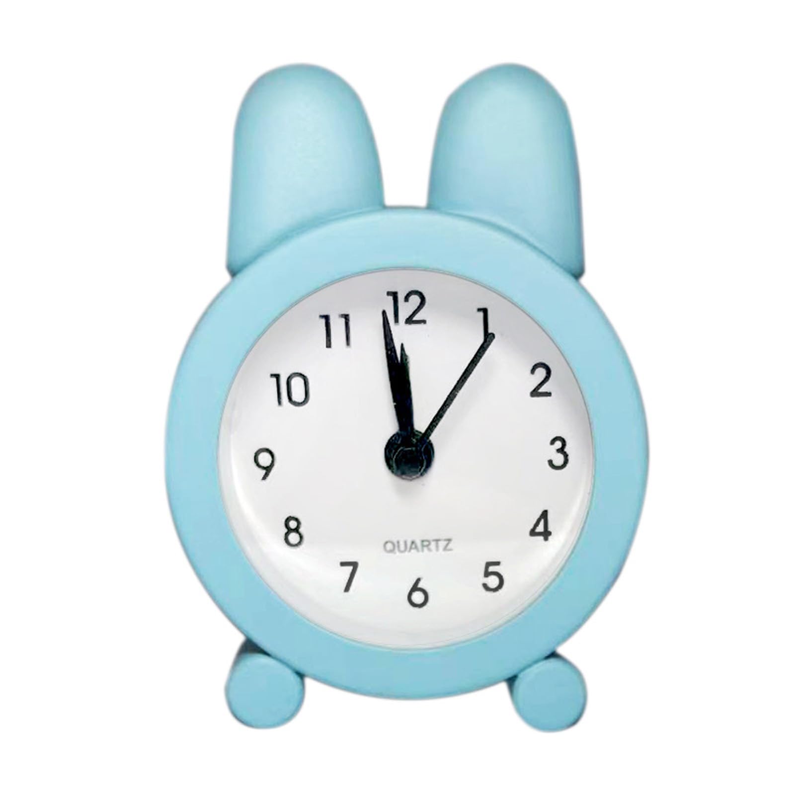 Snorvixre Desktop Alarm Clock Bedsides Quiet Desk for Travel Bunnys