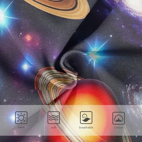 Cute Outer Space Planets Girl Panties Cute Girls Underwear Toddlers Cotton Durable Briefs Kids Undies 2t3