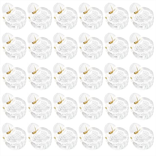 Honbay 60Pcs Plastic Small Hair Claw Clips Clear Mini Hair Clips Mini Hair Clamps Strong Grip Hair Accessories For Women #TOP2
