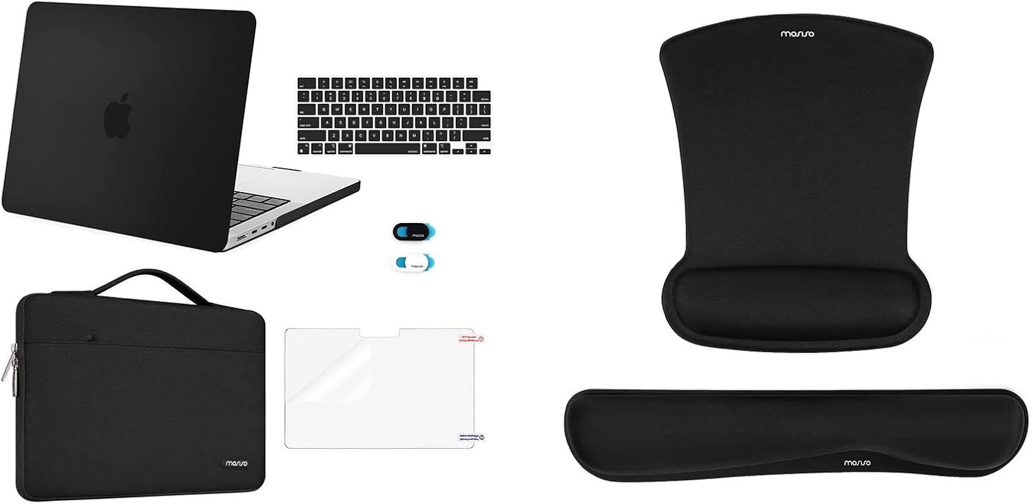 MOSISO Compatible with MacBook Pro 14 inch Case 2023 2022