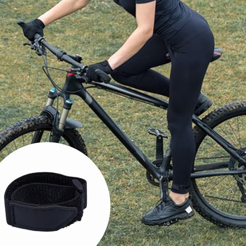 NICENEEDED 6 Stück Fahrradhosen Beingurte Verstellbare Elastische Knöchel Sicherheitsbänder Mit Magischem Verschluss Und Schnalle Flexibler Knöchel Beingurt Für Outdoor Aktivitäten