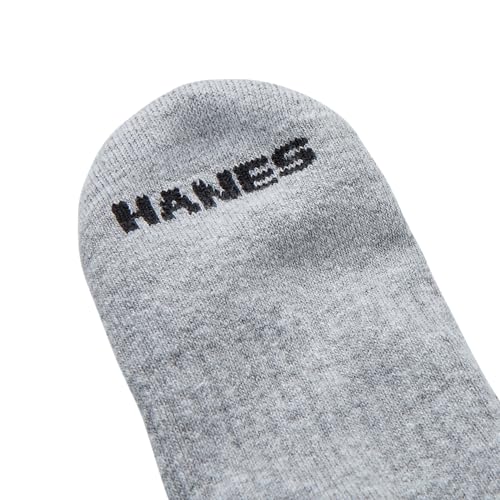 Image of Hanes Men's Socks, X-temp Cushioned Low Cut Socks, 12 & 14 Pair Packs
