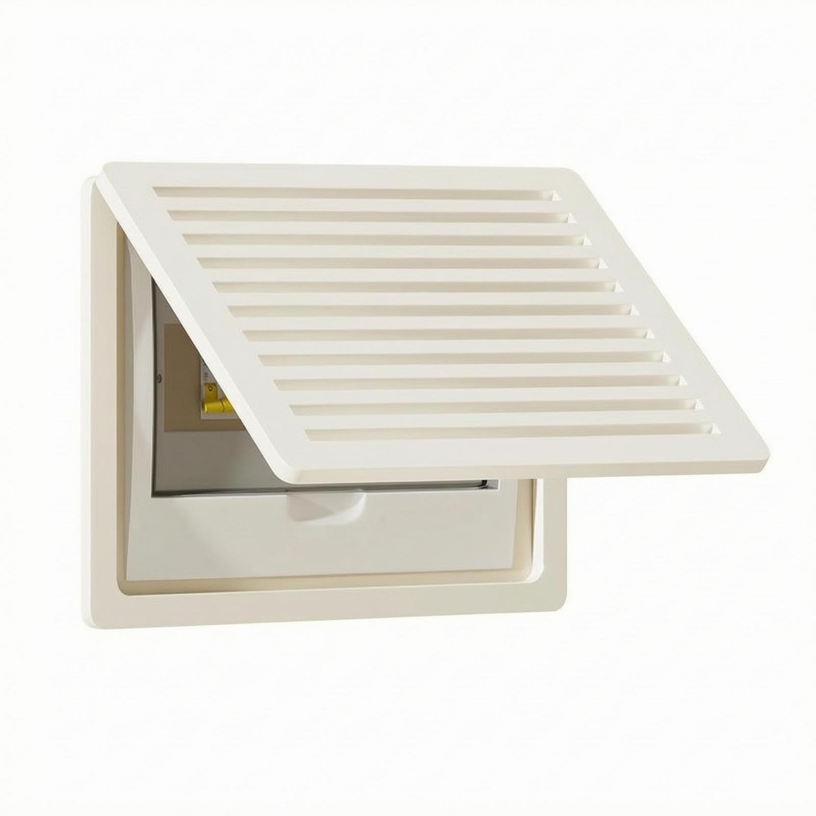 Hinged-Lid Electrical Box Cover 16 Mm Thick Surface-Mounted Breaker Box Cover Rounded Corners 50 * 40cm Striped Blinds|Business & Industrial| Electrical & Test Equipment| Electrical Supply-image-15